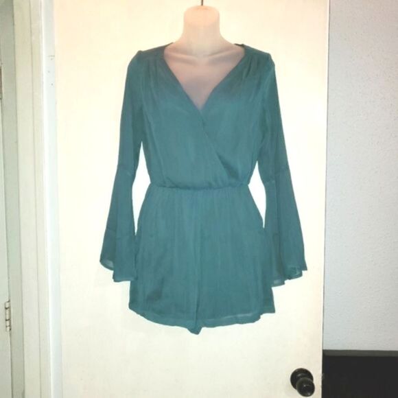 Leith bell sleeve romper sz xs - Picture 4 of 6